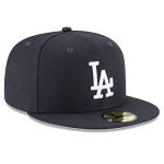 New Era 59Fifty MLB Basic Los Angeles Dodgers Navy Blue Fitted Headwear Cap (7 7/8-62.5cm)