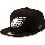 New Era NFL 9FIFTY Team Color Adjustable Snapback Hat Cap - One Size (US, Alpha, One Size, Philadelphia Eagles - Black)