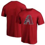 Outerstuff MLB Kids Youth 8-20 Outfield Primary Logo Performance T-Shirt (US, Numeric, Size: 10-12, Regular, Arizona Diamondbacks - Red)