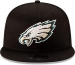 New Era NFL 9FIFTY Team Color Adjustable Snapback Hat Cap - One Size (US, Alpha, One Size, Philadelphia Eagles - Black)
