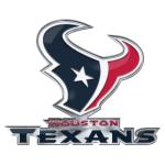 FANMATS 60476 - NFL - Houston Texans Embossed Color Emblem | Bull Head Primary Logo