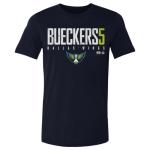 500 LEVEL Paige Bueckers Dallas Wings Shirt - Paige Bueckers Dallas Wings Elite WHT (True Navy, Large)
