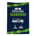 Northwest NFL Super Bowl 2026 Seattle Seahawks Multi Champs Tide Tapestry Wall Hanging, 24 x 36 in