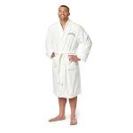 Northwest NFL Los Angeles Chargers Adult Unisex Silk Touch Bathrobe, Large/X-Large, White, Officially Licensed Loungewear, Soft Plush Polyester