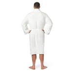 Northwest NFL Los Angeles Chargers Adult Unisex Silk Touch Bathrobe, Large/X-Large, White, Officially Licensed Loungewear, Soft Plush Polyester
