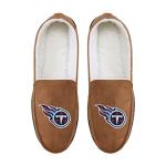 FOCO Tennessee Titans NFL Mens Exclusive Beige Moccasin - M