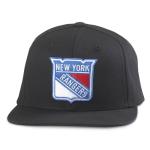 AMERICAN NEEDLE Unisex New York Rangers Officially Licensed NHL Archive 400 Adjustable Snapback Baseball Hat (EM008A-NYR-BLK)