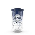 Tervis Classic Tritan 16oz Classic Tumbler with Travel Lid | NHL® Tampa Bay Lightning® - Shatter | Made in America, BPA/PFAS Free, Keeps Drinks Hot or Cold