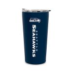 Rico Industries NFL Football Seattle Seahawks 18oz Soft Touch, Easy Grip Tumbler