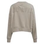 Pro Standard Womens NHL Colorado Avalanche Wingspan Crewneck Sweatshirt Taupe XS