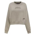 Pro Standard Womens NHL Colorado Avalanche Wingspan Crewneck Sweatshirt Taupe XS