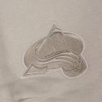 Pro Standard Womens NHL Colorado Avalanche Wingspan Crewneck Sweatshirt Taupe XS