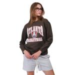 Ultra Game WNBA Official Womens Super Soft Oversized Crew Sweatshirt, Atlanta Dream, Team Color, Large