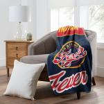 WNBA Indiana Fever Throw Blanket — Ultra-Soft Comfort for Fans of Women's National Basketball Association — Cozy Game Night Fleece Blanket for Living Room, Dorm, Tailgate, Gift & Basketball Season