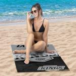 Northwest NHL Los Angeles Kings Microfiber Beach Towel, 30 x 60 Inches – Quick Dry, Sand Resistant, Lightweight, Highly Absorbent, Incisor Design