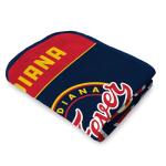 WNBA Indiana Fever Throw Blanket — Ultra-Soft Comfort for Fans of Women's National Basketball Association — Cozy Game Night Fleece Blanket for Living Room, Dorm, Tailgate, Gift & Basketball Season