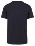 47 Brand MLB Men's Team Color Imprint Primary Logo Short Sleeve Baseball T-Shirt - Cleveland Guardians - Navy - Medium