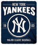 MLB New York Yankees 50x60 Fleece Southpaw DesignBlanket, Team Colors, One Size