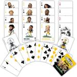 MasterPieces Family Games - Pittsburgh Steelers All-Time Greats Playing Cards - Officially Licensed Playing Card Deck for Adults, Kids, and Family