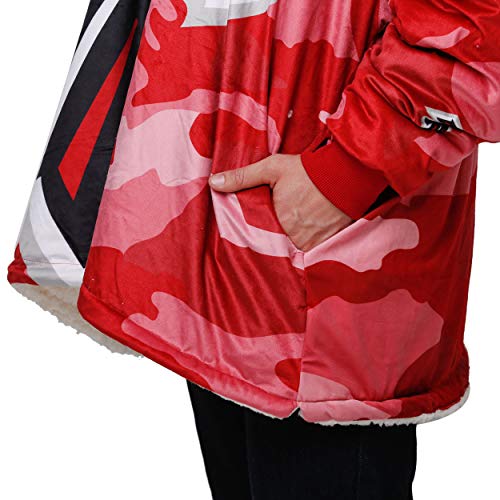 Atlanta Falcons Reversible Camo Hoodeez Hoodie
