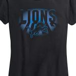 Junk Food Clothing x NFL - Detroit Lions - Team Spotlight - Women's Short Sleeve Fan T-Shirt - Size X-Large