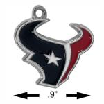 NFL Siskiyou Sports Womens Houston Texans Dangle Earrings One Size Team Color