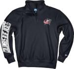 Columbus Blue Jackets NHL Officially Licensed Quarter Zip Sweatshirt Team Color, X-Large