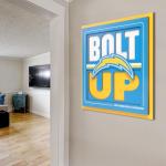 YouTheFan NFL Los Angeles Chargers Slogan Series 3D Wall Art