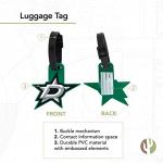 Desert Cactus Dallas Stars Luggage Tag – Official NHL National Hockey League Team Travel ID Tag for Suitcases, Bags, and Carry-Ons (PVC Luggage Tag)