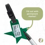 Desert Cactus Dallas Stars Luggage Tag – Official NHL National Hockey League Team Travel ID Tag for Suitcases, Bags, and Carry-Ons (PVC Luggage Tag)