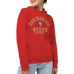 Junk Food Clothing x NFL - San Francisco 49ers - Classic Team Logo - Unisex Adult Pullover Fleece Hoodie for Men and Women - Size Small