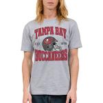 Junk Food NFL - Tampa Bay Buccaneers - Team Helmet - Officially Licensed Adult Short Sleeve Fan Tee for Men and Women