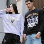 Ultra Game WNBA Official Womens Super Soft Oversized Crew Sweatshirt, Las Vegas Aces, Team Color, Large