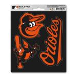 FANMATS 39288 Baltimore Orioles Decal 3-pk