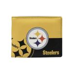 Littlearth NFL Pittsburgh Steelers Bi-Fold Wallet, Team Color, 4” x 5" x 1”