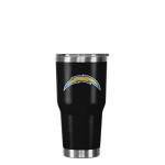 FOCO Los Angeles Chargers NFL Team Logo 30 oz Tumbler - Black