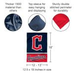 Cleveland Baseball Double Sided Garden Flag