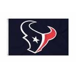 Rico Industries NFL Football Houston Texans Primary Logo 3' x 5' Banner Flag Single Sided - Indoor or Outdoor - Home Décor