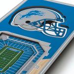 YouTheFan NFL Detroit Lions 3D Stadium 6x19 Banner - Ford Field