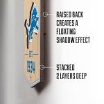 YouTheFan NFL Detroit Lions 3D Stadium 6x19 Banner - Ford Field