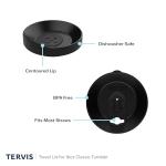 Tervis Classic Tritan 16oz Classic Tumbler with Travel Lid | NHL® Florida Panthers® - Shatter | Made in America, BPA/PFAS Free, Keeps Drinks Hot or Cold