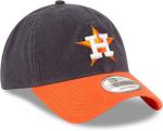New Era MLB Core Classic 9TWENTY Alternate Adjustable Hat Cap One Size Fits All (Houston Astros Navy Orange)