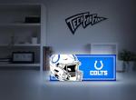SOAR NFL LED Ambience Light Box: Elevate Your Space with Officially Licensed Wall Décor, Indianapolis Colts