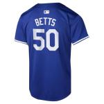 Outerstuff Los Angeles Dodgers Mookie Betts Youth Baseball Jersey, Alternate Blue, Size 8-20 (US, Numeric, 10, 12, Regular, Mookie Betts Los Angeles Dodgers Blue)