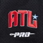 Pro Standard Mens WNBA Atlanta Dream Mesh Button Down Mesh Top Black L