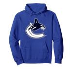 Vancouver Canucks Icon Royal Blue Officially Licensed Pullover Hoodie