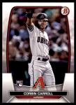 2023 Bowman #73 Corbin Carroll Arizona Diamondbacks MLB Baseball Card (RC - Rookie Card) NM-MT