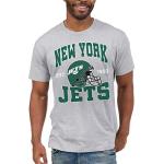 Junk Food NFL - New York Jets - Team Helmet - Officially Licensed Adult Short Sleeve Fan Tee for Men and Women