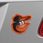 FANMATS 60397 - MLB - Baltimore Orioles Embossed Color Emblem | Bird Head Primary Cap Logo