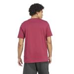 adidas Men's AS Roma Seasonal Graphic T-Shirt, Legacy Burgundy/Black, Medium